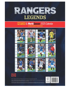 Glasgow Rangers FC Legends 2025 calendar