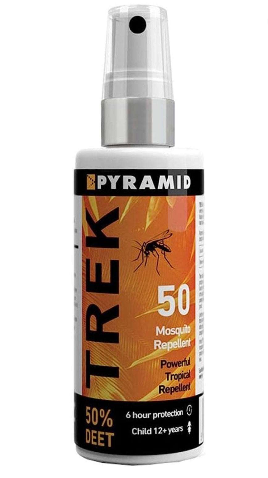 Pyramid Trek 50 Insect/Mosquito Repellent Deet Spray - 100ml