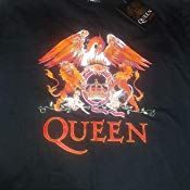 RockOff Official Queen Men's Crest Logo T-Shirt