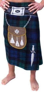 Scottish Kilt Towel Black Watch