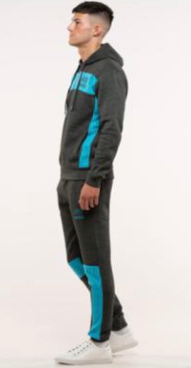 Titan MX 3HSD Grey/Teal 2 piece jogging suit