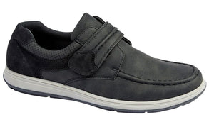 Scimitar Black Mens Casual Comfort Shoes