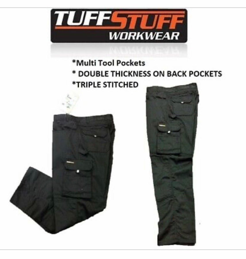 Tuff Stuff Work Trousers Black