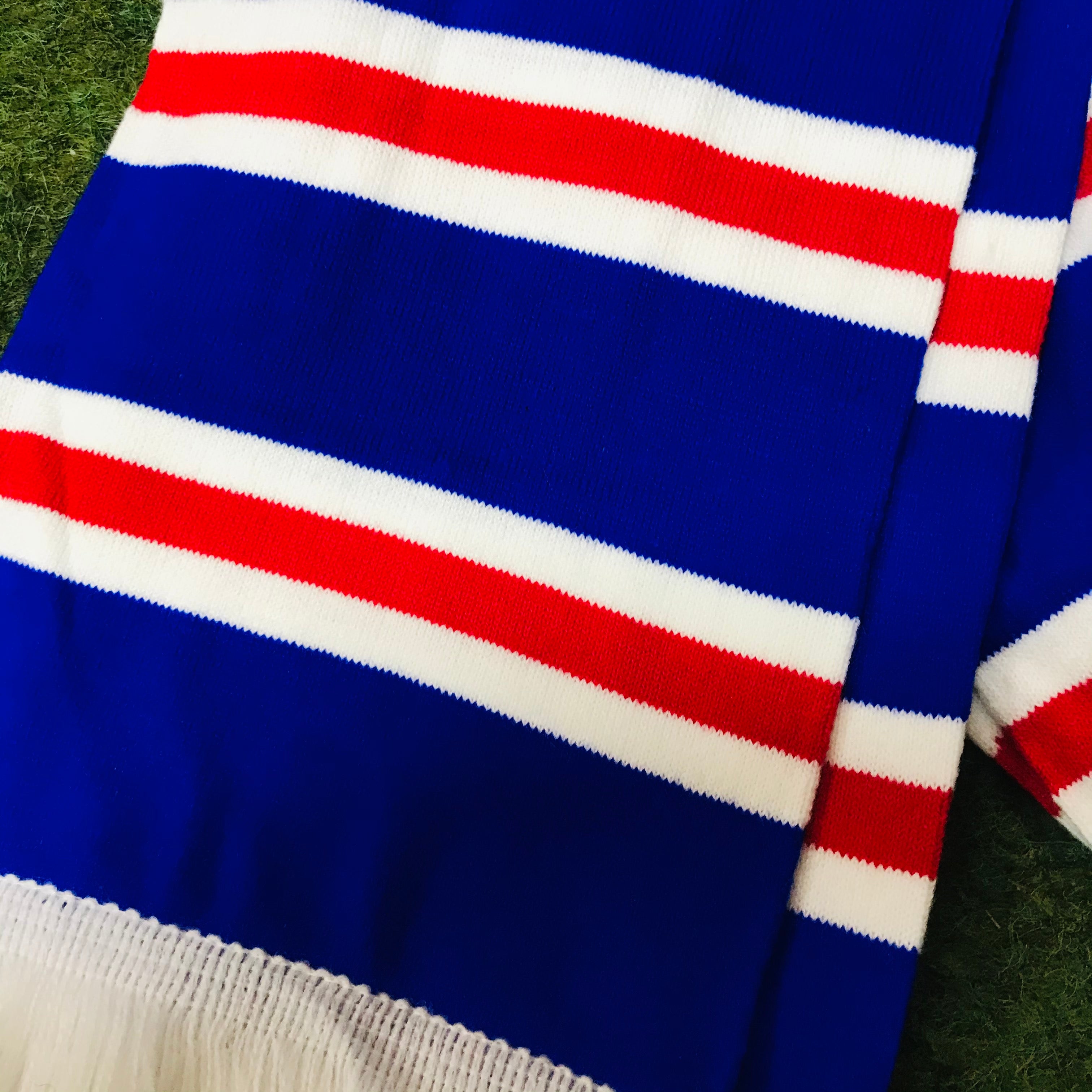 Glasgow Rangers football Retro classic scarf