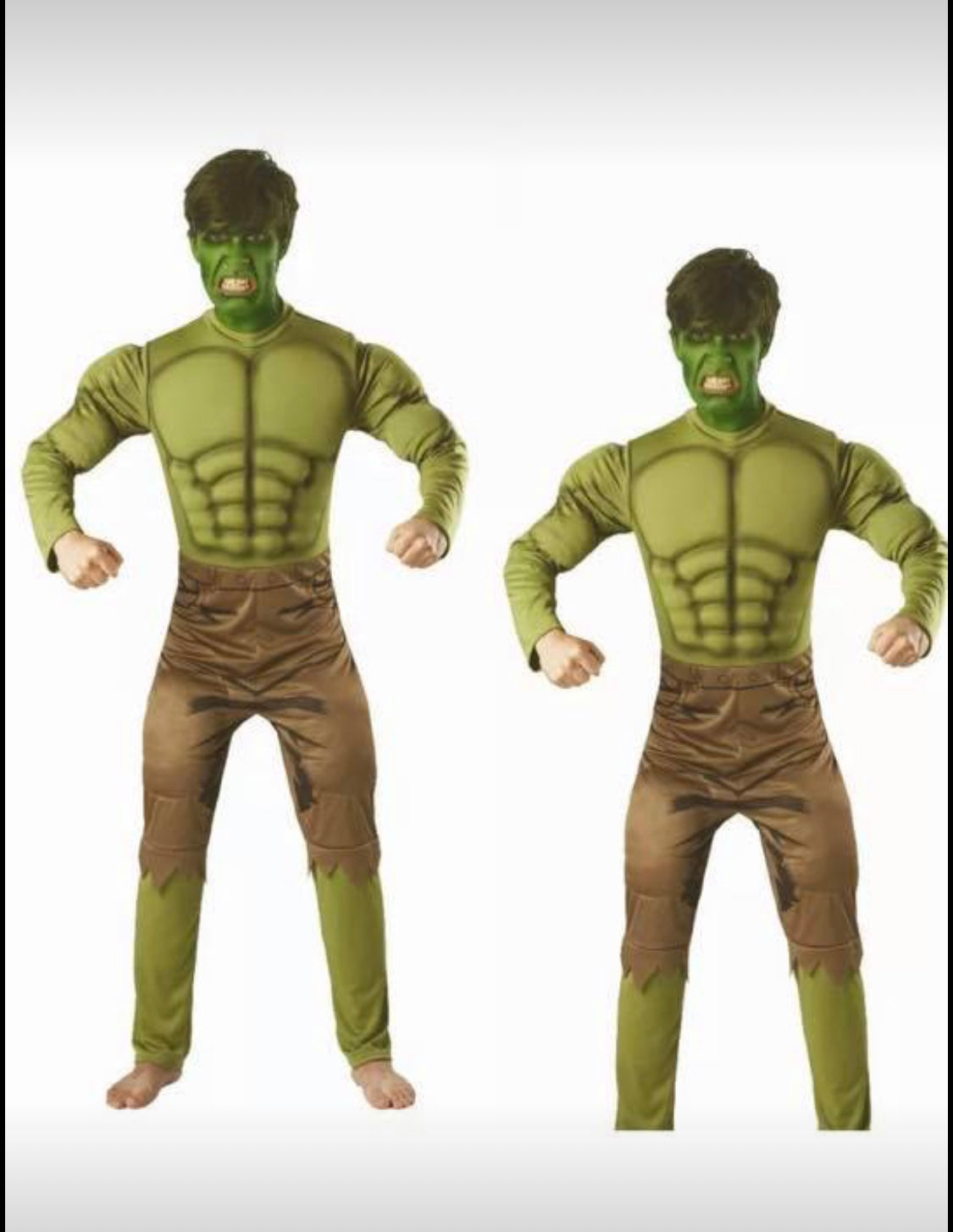 Ironman ,Thor & Hulk fancy dress costumes mens party suits