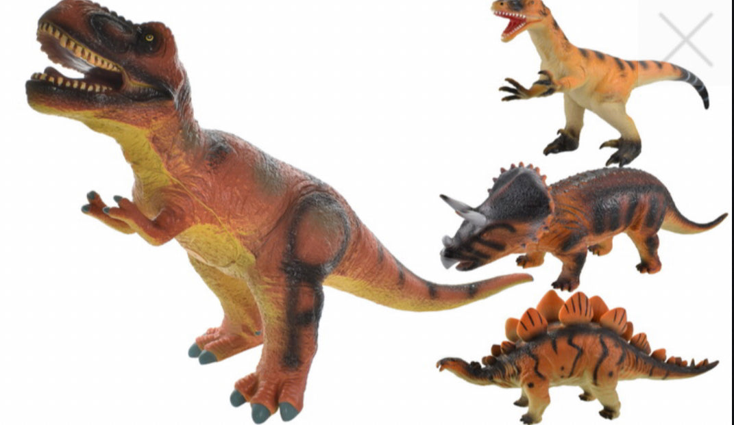 Large soft sale dinosaur toys