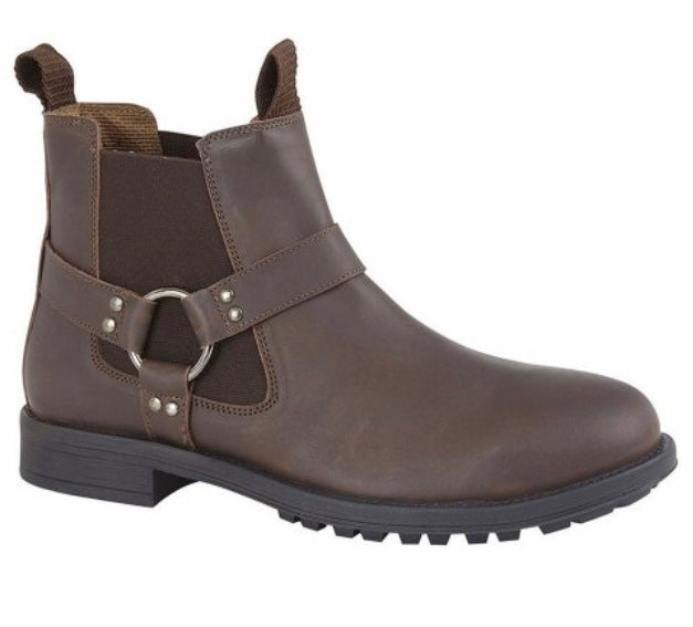 Roamer Leather Twin Gusset Ankle Boot