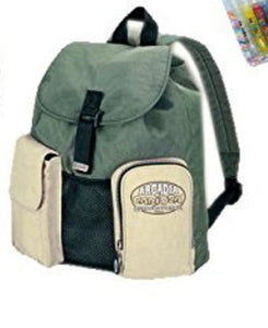 Arcadia carioca vintage style school rucksack backpack i