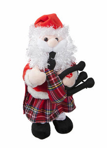 Christmas Musical Santa with Bagpipes