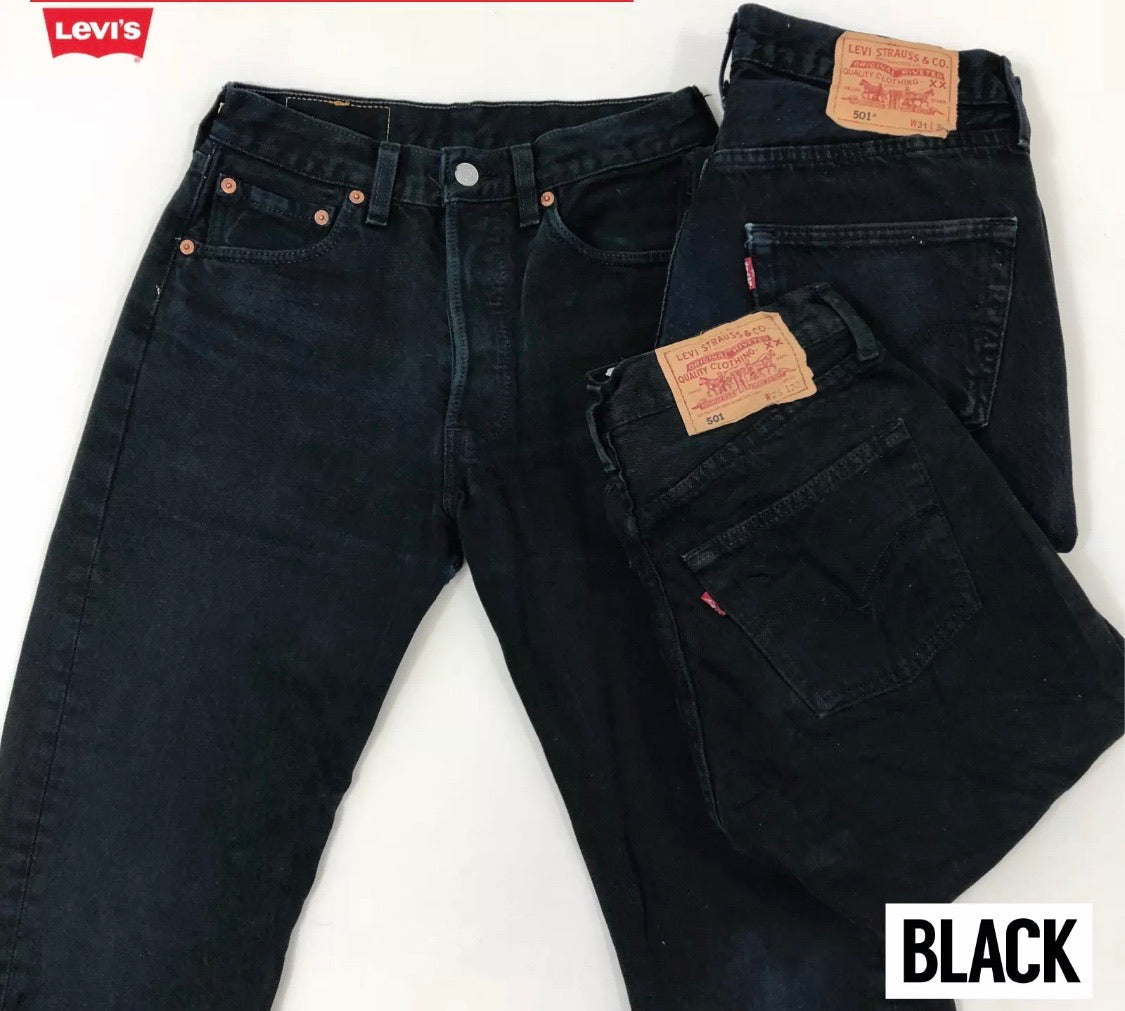 Levis 501 Vintage Denim Jeans Recycled Seconds