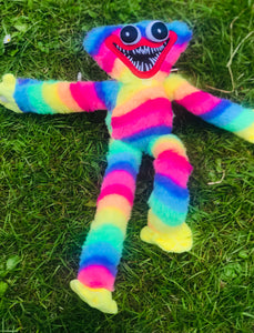 Huggy Wuggy & Kissy Missy & Rainbow Playtime Poppy Plush Doll