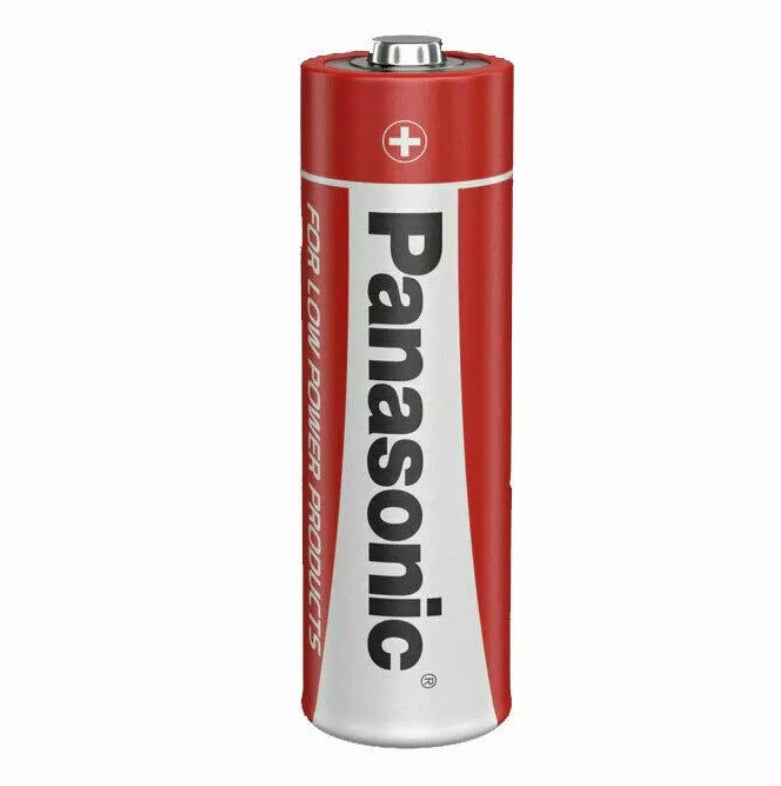 4 Pack AA Panasonic Zinc Power Carbon Batteries