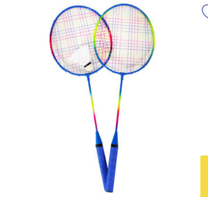 M.Y Outdoor Games Rainbow 2 Player Badminton Set