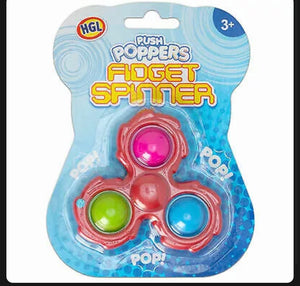 Push Popper Fidget Spinner