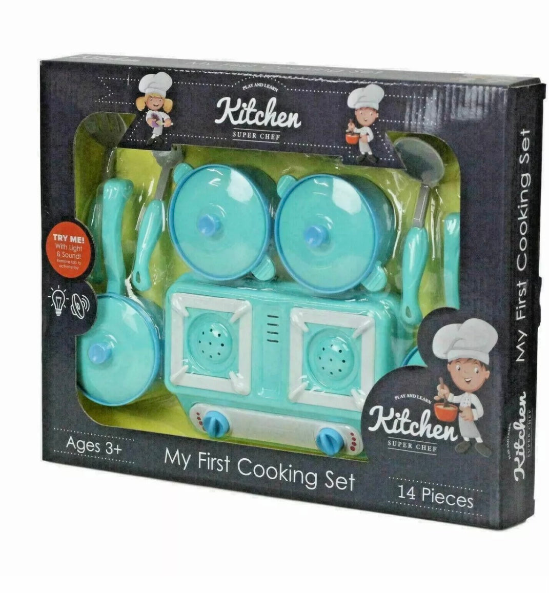 MY FIRST KITCHEN 14PC COOKING SET