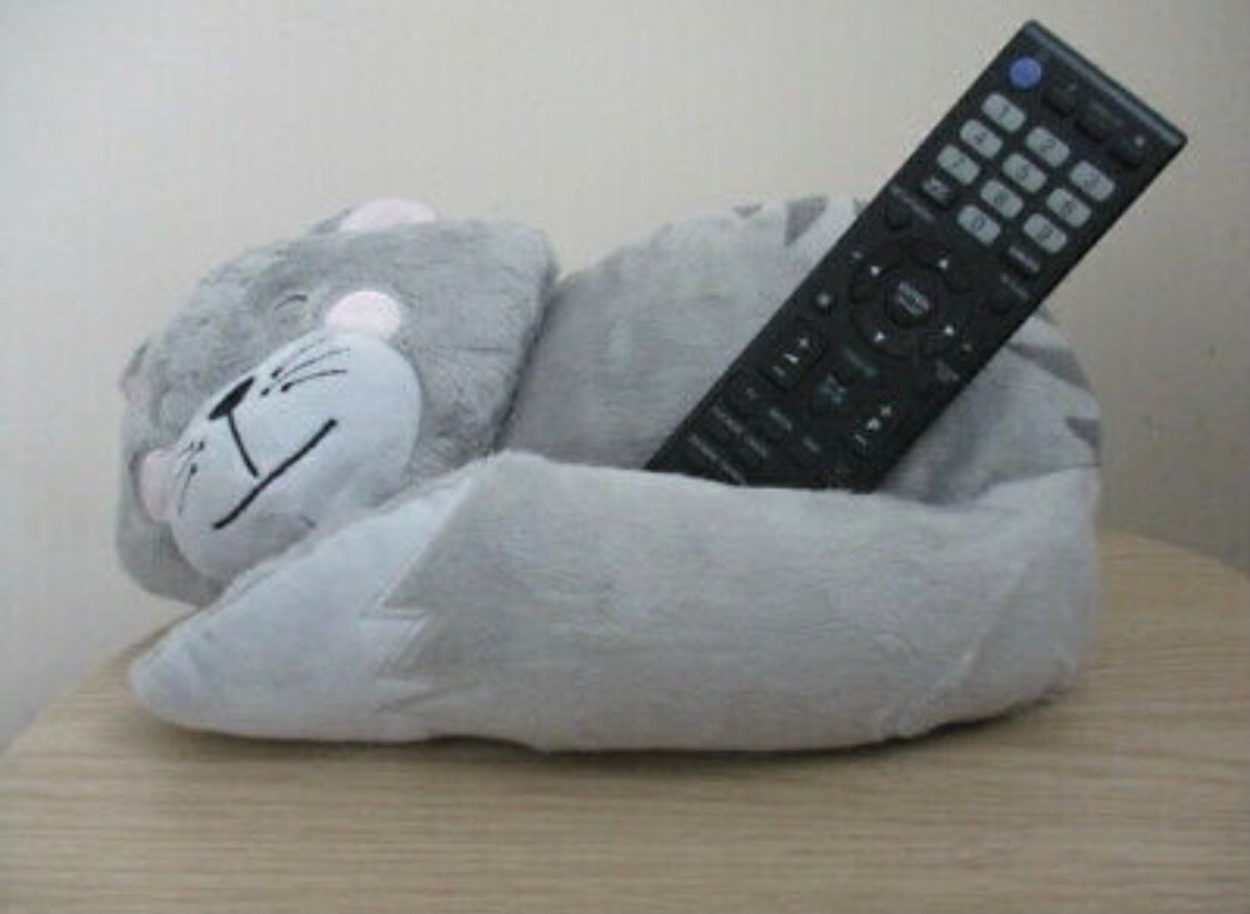 Cozy Soft Plush Poppy Avon Cute Cat Sofa Tidy TV Remote Pillow Cushion Doll Gift