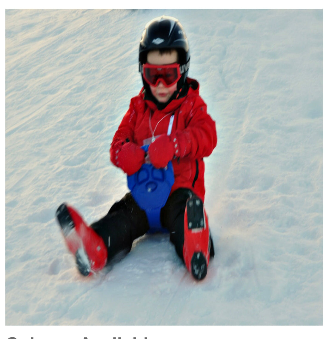 BUM SLIDER FOR SNOW SLEDGE SLED SLIDING WINTER MEERKAT TOY KIDS SLEIGH SKI
