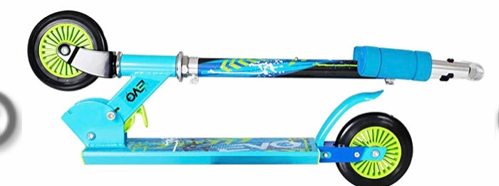 EVO Blue Inline Scooter | Childrens Scooters Great Outdoor Fun For All
