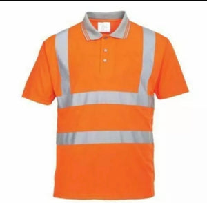 Portwest Hi-Vis Short Sleeve Polo