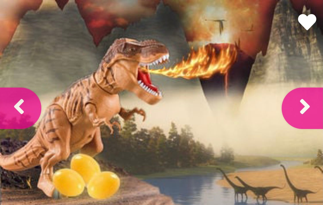 Vapour Breathing Egg Laying Dinosaur Toy