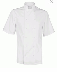 Chef fusion jacket short sleeve