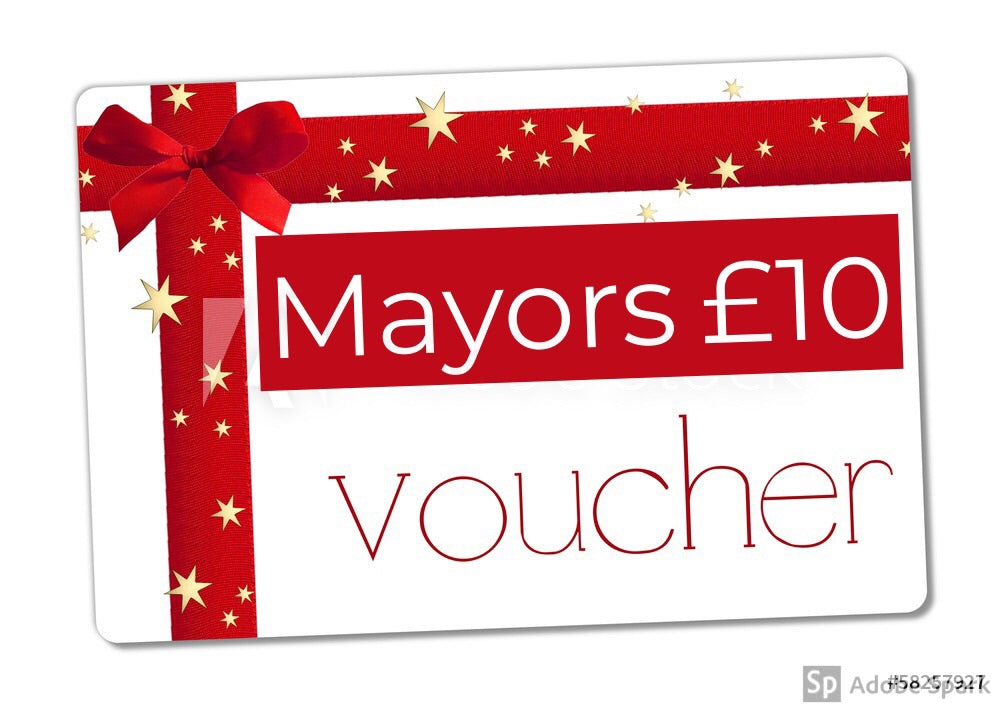 Mayors £10 Gift Voucher