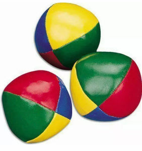 NEW COLOURED JUGGLING BALLS