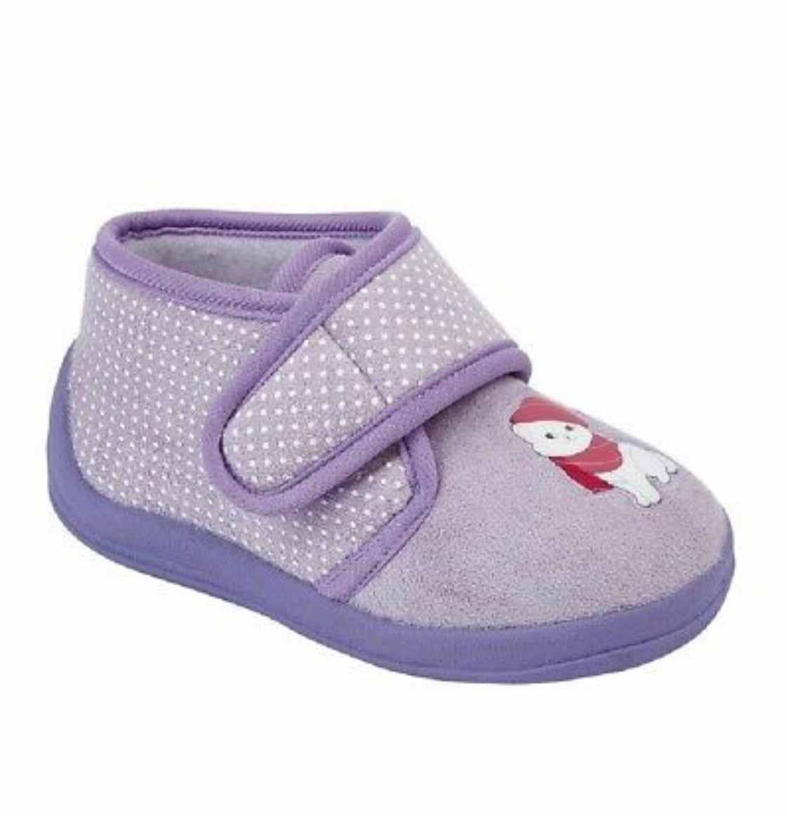 Sleepers Whiskers Touch Fastening Cat Bootee Slipper