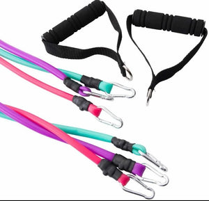 Zone Training Interchangeable Resistance Band Set (3 bands w/ 2 handles)