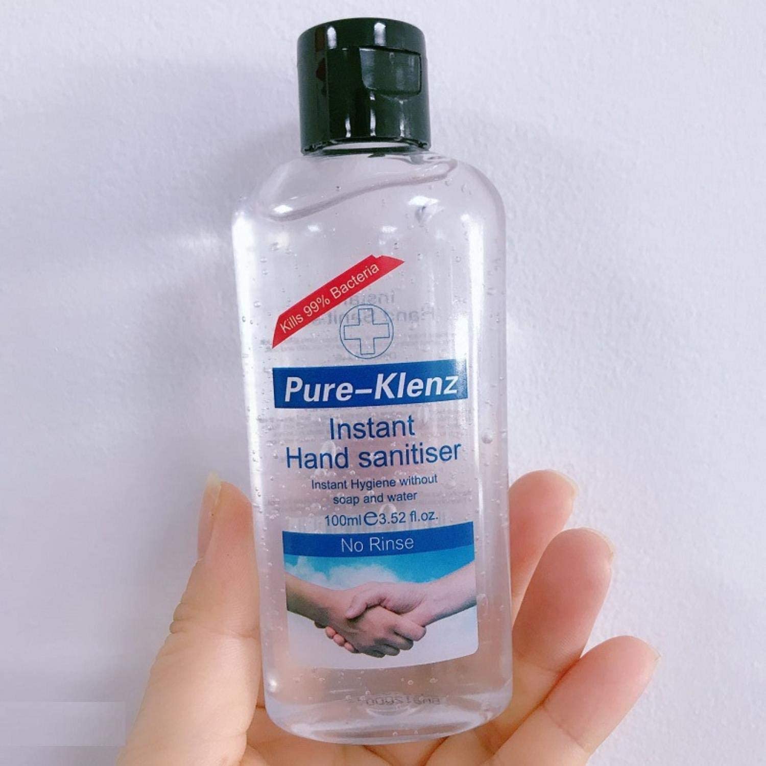 FREE DELIVERY ..HIGH DEMAND 5 PACK DISCOUNT PACK Pure-Klenz Instant Hand Klenzer  Sanitiser 100ml